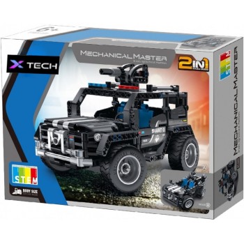 Конструктор XTech Bricks: 2in1, Police Car Конструктор XTech Bricks: 2in1, Police Car