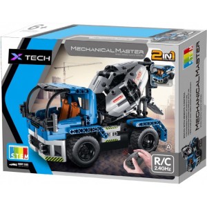 Constructor XTech Bricks: 2in1, Mixer Truck, R/C 4CH Constructor XTech Bricks: 2in1, Mixer Truck, R/C 4CH