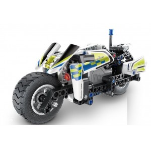 Constructor XTech Pull Back Police Motorbike Constructor XTech Pull Back Police Motorbike