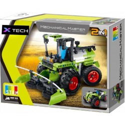 Constructor XTech Bricks: 2in1, Combine harvester & Pick up Truck