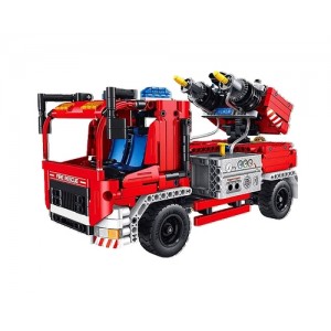Constructor XTech Mini Fire Truck With Water Spraying Constructor XTech Mini Fire Truck With Water Spraying