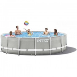 Большой каркасный бассейн круглой формы Intex 427×107см Большой каркасный бассейн круглой формы Intex 427×107см