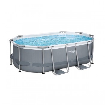 Cadru piscina ovala Bestway Power Steel Oval 305x200x84cm