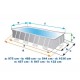 Cadru piscina Intex Ultra XTR Premium dreptunghiular 26374 975х488х132cm