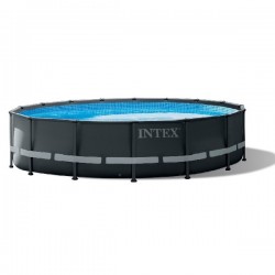 Сборный каркасный бассейн серии Intex XTR Ultra Frame 488x122cм Сборный каркасный бассейн серии Intex XTR Ultra Frame 488x122cм
