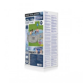 Piscina cadru Bestway 56716 Power Steel 549x274x122cm