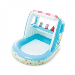 Piscina Gonflabila pentru Copii cu Baldachin Inghetata Intex 48672 Piscina Gonflabila pentru Copii cu Baldachin Inghetata Intex 48672