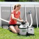 Pompă cu filtru de nisip cu generator de clor KRYSTAL CLEAR