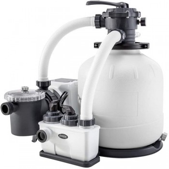 Pompă cu filtru de nisip cu generator de clor KRYSTAL CLEAR