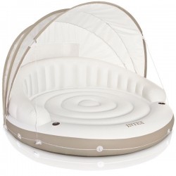 Pluta gonflabila cu spate si copertina Intex 58292