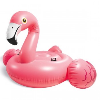 Pluta gonflabila Pink FLAMINGO cu manere Intex 57288 Pluta gonflabila Pink FLAMINGO cu manere Intex 57288