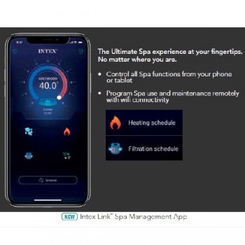 Jacuzzi spa gonflabil Greywood 21671cm