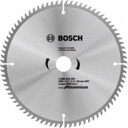 Диск для резки алюминия 80Т Bosch
