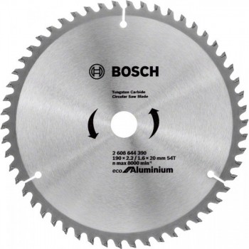 Диск для резки алюминия 54T Bosch