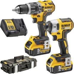 Set intrumente Dewalt DCK266P2 (DCD796+DCF887)