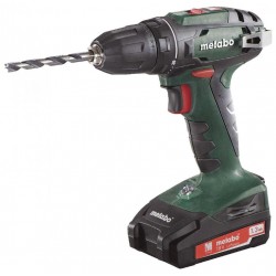 Aparat de gaurit cu acumulator Metabo BS 18 2x1.3Ah (602207500) Aparat de gaurit cu acumulator Metabo BS 18 2x1.3Ah (602207500)