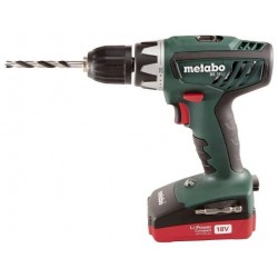 Aparat de gaurit cu acumulator Metabo BS 18 2x2.0Ah (602207560) Aparat de gaurit cu acumulator Metabo BS 18 2x2.0Ah (602207560)