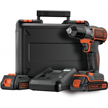 Masina de gaurit/insurubat cu acumulator Black&Decker ASD18KB-QW