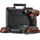 Masina de gaurit/insurubat cu acumulator Black&Decker ASD18KB-QW