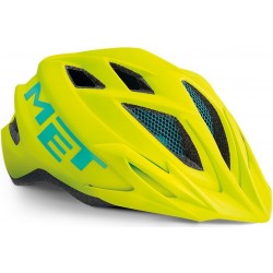 Шлем Met Crackerjack Matt Fluo Yellow Matt
