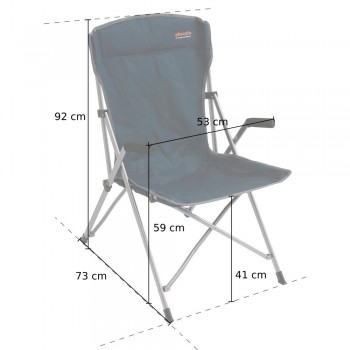 Scaun pliant de camping Pinguin Guide